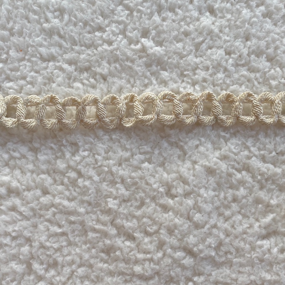 BEAUTIFUL WHITE ROPE GOLD CLIP CHOCKER 🕊